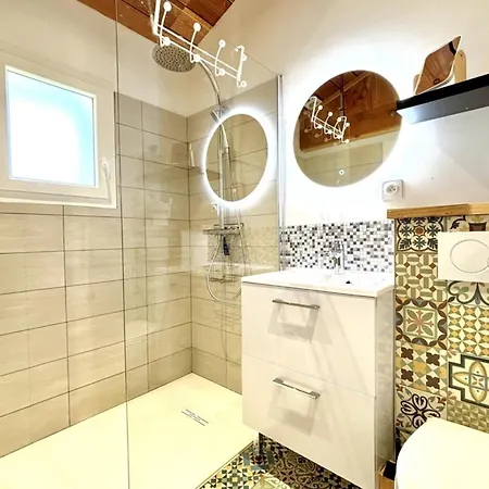 Vila Air-conditioned House With Swimming Pool Gujan-Mestras